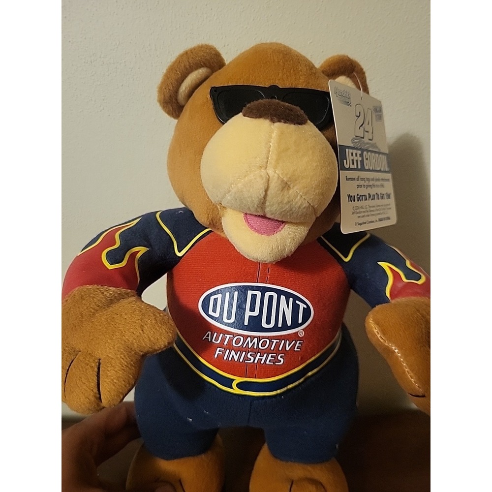 NASCAR Dupont Racing Uniform Jeff‎ Gordon Teddy Bear 2006